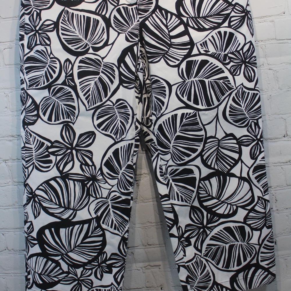 Talbots Petites Stretch Capri Pants sz 10